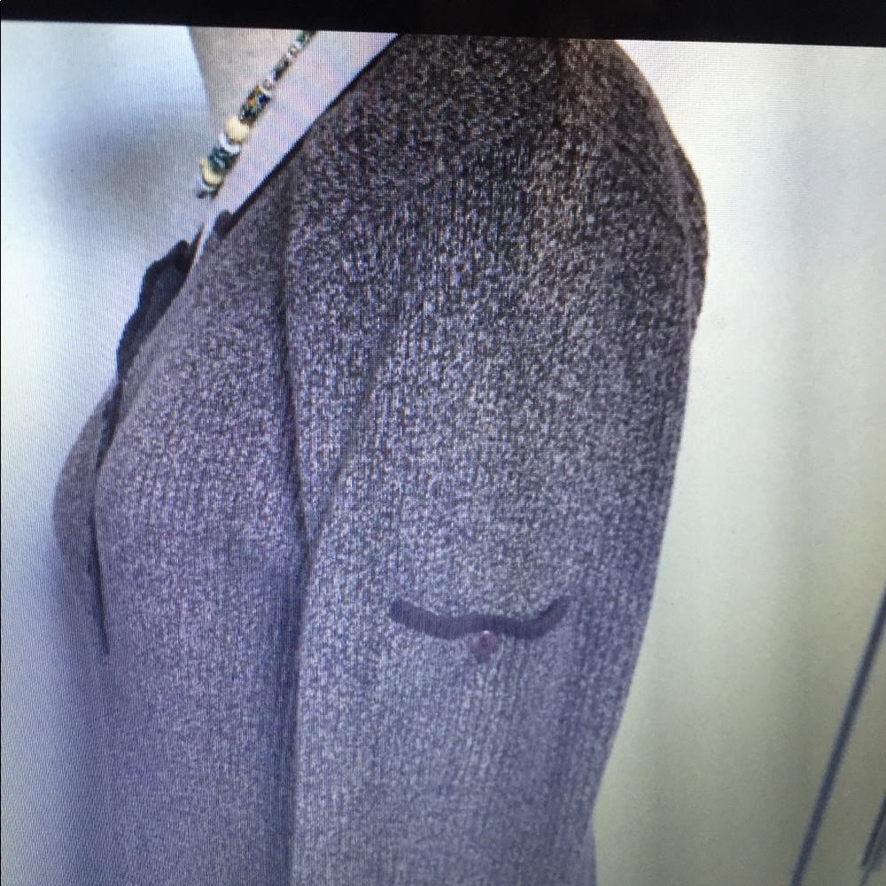Chocolate brown sweater. - Picture 3 of 4